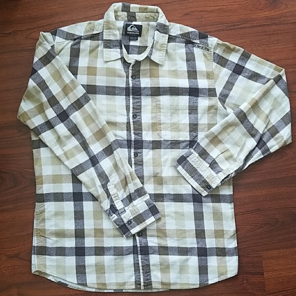 Men's Quicksilver Flannel - Picture 1 of 2